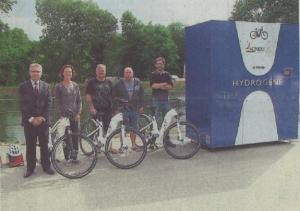 Ondulia met en place une station hydrogène et des vélos sur le site de Las Mijeannes